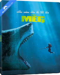 The Meg (2018) 3D - Limited Edition Steelbook (Blu-ray 3D + Blu-ray) (KR Import) Blu-ray