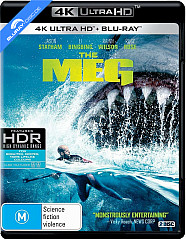 The Meg (2018) 4K (4K UHD + Blu-ray) (AU Import) Blu-ray