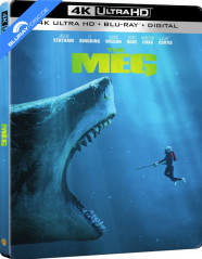 The Meg (2018) 4K - Best Buy Exclusive Limited Edition Steelbook (4K UHD + Blu-ray + Digital Copy) (US Import) Blu-ray
