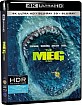 The Meg (2018) 4K - First Press Limited Edition (4K UHD + Blu-ray 3D + Blu-ray) (KR Import) Blu-ray