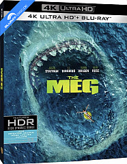 The Meg (2018) 4K (4K UHD + Blu-ray) (HK Import) Blu-ray