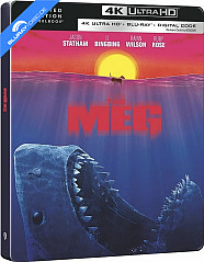 The Meg (2018) 4K - Walmart Exclusive Limited Edition Steelbook (4K UHD + Blu-ray + Digital Copy) (US Import) Blu-ray