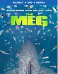 The Meg (2018) (Blu-ray + DVD + Digital Copy) (US Import ohne dt. Ton) Blu-ray