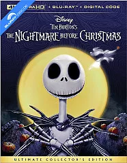 The Nightmare Before Christmas (1993) 4K (4K UHD + Blu-ray + Digital Copy) (US Import) Blu-ray