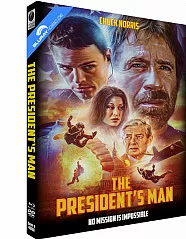 The President's Man (2000) (Limited Mediabook Edition) (Cover A) (Blu-ray + DVD) Blu-ray