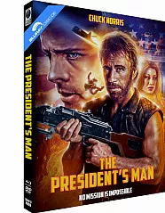 The President's Man (2000) (Limited Mediabook Edition) (Cover B) (Blu-ray + DVD) Blu-ray