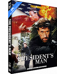 The President's Man (2000) (Limited Mediabook Edition) (Cover D) (Blu-ray + DVD) Blu-ray
