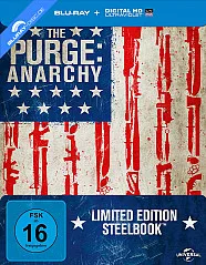 The Purge - Anarchy (Limited Steelbook Edition) (Blu-ray + UV Copy) Blu-ray