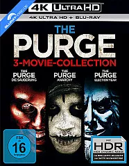 The Purge (3-Movie Collection) 4K (4K UHD + Blu-ray + UV Copy) Blu-ray