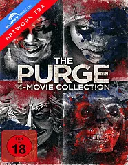 The Purge (4-Movie Collection) (4 Limited Mediabook Bundle Edition) (Cover B) Blu-ray