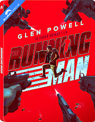 The Running Man (2025) 4K - Limited Edition Steelbook (4K UHD + Blu-ray + Bonus Blu-ray + Digital Copy) (US Import ohne dt. Ton) Blu-ray