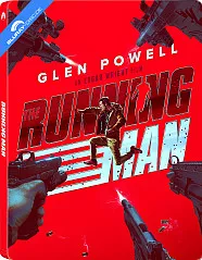 The Running Man (2025) 4K - Limited Edition Steelbook (4K UHD + Blu-ray + Digital Copy) (US Import ohne dt. Ton) Blu-ray