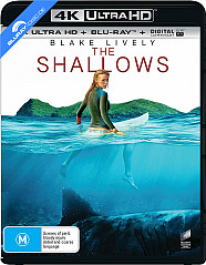 The Shallows (2016) 4K (4K UHD + Blu-ray + Digital Copy) (AU Import) Blu-ray