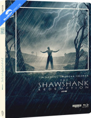 The Shawshank Redemption 4K - The Film Vault Limited Edition PET Slipcover Steelbook (4K UHD + Blu-ray) (KR Import) Blu-ray