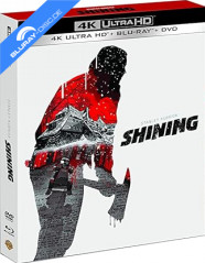 The Shining (1980) 4K - US and International Cut - Édition Fullslip (4K UHD + Blu-ray + DVD) (FR Import) Blu-ray