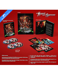 The Sword and the Sorcerer (1982) 4K (Wattierte Limited Mediabook Edition) (Cover B) (4K UHD + Blu-ray + Bonus Blu-ray + DVD) Blu-ray