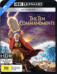 The Ten Commandments (1956) 4K (4K) (AU Import) Blu-ray