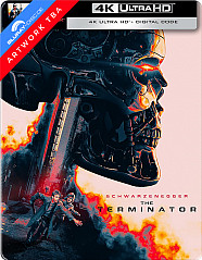 The Terminator 4K - 40th Anniversary Limited Edition Steelbook (4K UHD + Blu-ray) (UK Import) Blu-ray