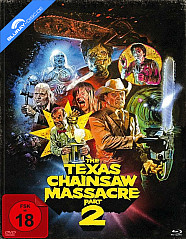 The Texas Chainsaw Massacre 2 (Limited Mediabook Edition) (2 Blu-ray + DVD) Blu-ray