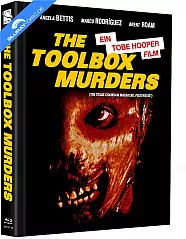 The Toolbox Murders (2004) (Limited Mediabook Edition) (Cover D) (Blu-ray + Bonus Blu-ray + Bonus-DVD) Blu-ray