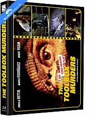 The Toolbox Murders (2004) (Limited Mediabook Edition) (Cover E) (Blu-ray + Bonus Blu-ray + Bonus-DVD) Blu-ray
