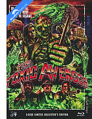 The Toxic Avenger (1984) (3-Disc Limited Collector's Mediabook Edition) Blu-ray