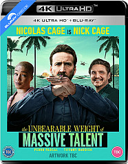 The Unbearable Weight of Massive Talent (2022) 4K (4K UHD + Blu-ray) (UK Import ohne dt. Ton) Blu-ray