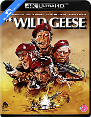 The Wild Geese 4K (4K UHD + Blu-ray) (UK Import ohne dt. Ton) Blu-ray