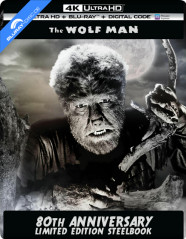 The Wolf Man 4K (1941) - 80th Anniversary - Best Buy Exclusive Limited Edition Steelbook (4K UHD + Blu-ray + Digital Copy) (US Import) Blu-ray