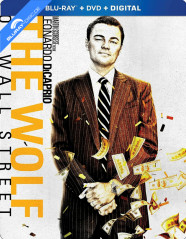 The Wolf of Wall Street (2013) - Limited Edition Steelbook (Neuauflage) (Blu-ray + DVD + UV Copy) (Region A - US Import ohne dt. Ton) Blu-ray