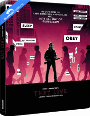 They Live (1988) 4K - Zavvi Exclusive Limited Edition Steelbook (4K UHD + Blu-ray + Bonus Blu-ray + CD) (UK Import) Blu-ray