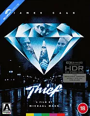 Thief (1981) 4K - Theatrical and Director's Cut - Limited Edition Slipcover (4K UHD + Blu-ray) (UK Import ohne dt. Ton) Blu-ray