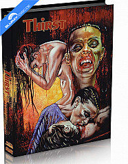 Thirst - Blutdurst (Wattierte Limited Mediabook Edition) (Cover B) (Blu-ray + DVD) Blu-ray