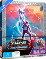 Thor: Love and Thunder (2022) 4K - JB Hi-Fi Exclusive Limited Edition Steelbook (4K UHD + Blu-ray) (AU Import) Blu-ray