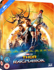 Thor: Ragnarok (2017) 3D - Zavvi Exclusive Limited Lenticular Edition Steelbook (Blu-ray 3D + Blu-ray) (UK Import) Blu-ray