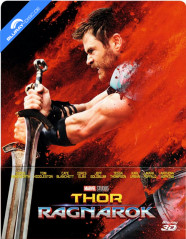 Thor: Ragnarok (2017) 3D - Édition Limitée Steelbook (French Version) (Blu-ray 3D + Blu-ray) (CH Import)