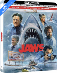 Tiburón (1975) 4K - Edición Metálica (Neuauflage) (4K UHD + Blu-ray) (ES Import ohne dt. Ton) Blu-ray
