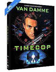 Timecop (1994) (Limited Mediabook Edition) (Cover C) (Blu-ray + DVD + Bonus-DVD)