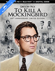 To Kill a Mockingbird 4K - 60th Anniversary Limited Edition (4K UHD + Blu-ray + Digital Copy) (US Import) Blu-ray