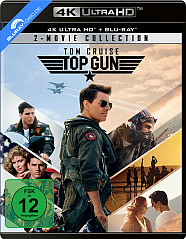 Top Gun + Top Gun: Maverick 4K (2 4K UHD + 2 Blu-ray)