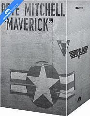 Top Gun 4K - Manta Lab Exclusive #80 Limited Edition Steelbook - One-Click Box Set (4K UHD + Blu-ray) (HK Import) Blu-ray
