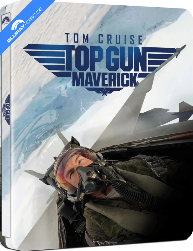 Top Gun Maverick 4k Hmv Exclusive Limited Edition Lenticular