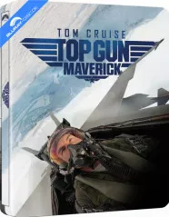 Top Gun: Maverick (2022) 4K - Limited Edition Cover B Steelbook (4K UHD + Blu-ray) (KR Import) Blu-ray