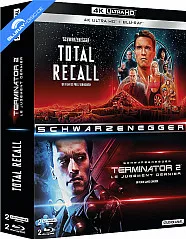 Total Recall (1990) + Terminator 2: Le Jugement dernier (1991) 4K (4K UHD + Blu-ray) (FR Import) Blu-ray