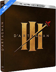 Tre Moschettieri - D'Artagnan (2023) 4K - Edizione Limitata Steelbook (4K UHD + Blu-ray) (IT Import ohne dt. Ton) Blu-ray