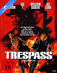 Trespass (1992) (Limited Mediabook Edition) (Cover B) (Blu-ray + DVD) Blu-ray