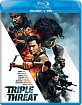 Triple Threat (2019) (Blu-ray + DVD) (US Import ohne dt. Ton) Blu-ray