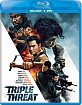 Triple Threat (2019) (Blu-ray + DVD) (US Import ohne dt. Ton) Blu-ray