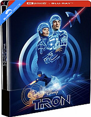 Tron (1982) 4K - Édition Limitée Steelbook (4K UHD + Blu-ray) (FR Import ohne dt. Ton) Blu-ray