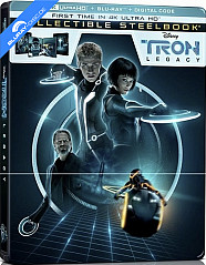 Tron: Legacy 4K - Limited Edition Steelbook (4K UHD + Blu-ray + Digital Copy) (US Import ohne dt. Ton) Blu-ray